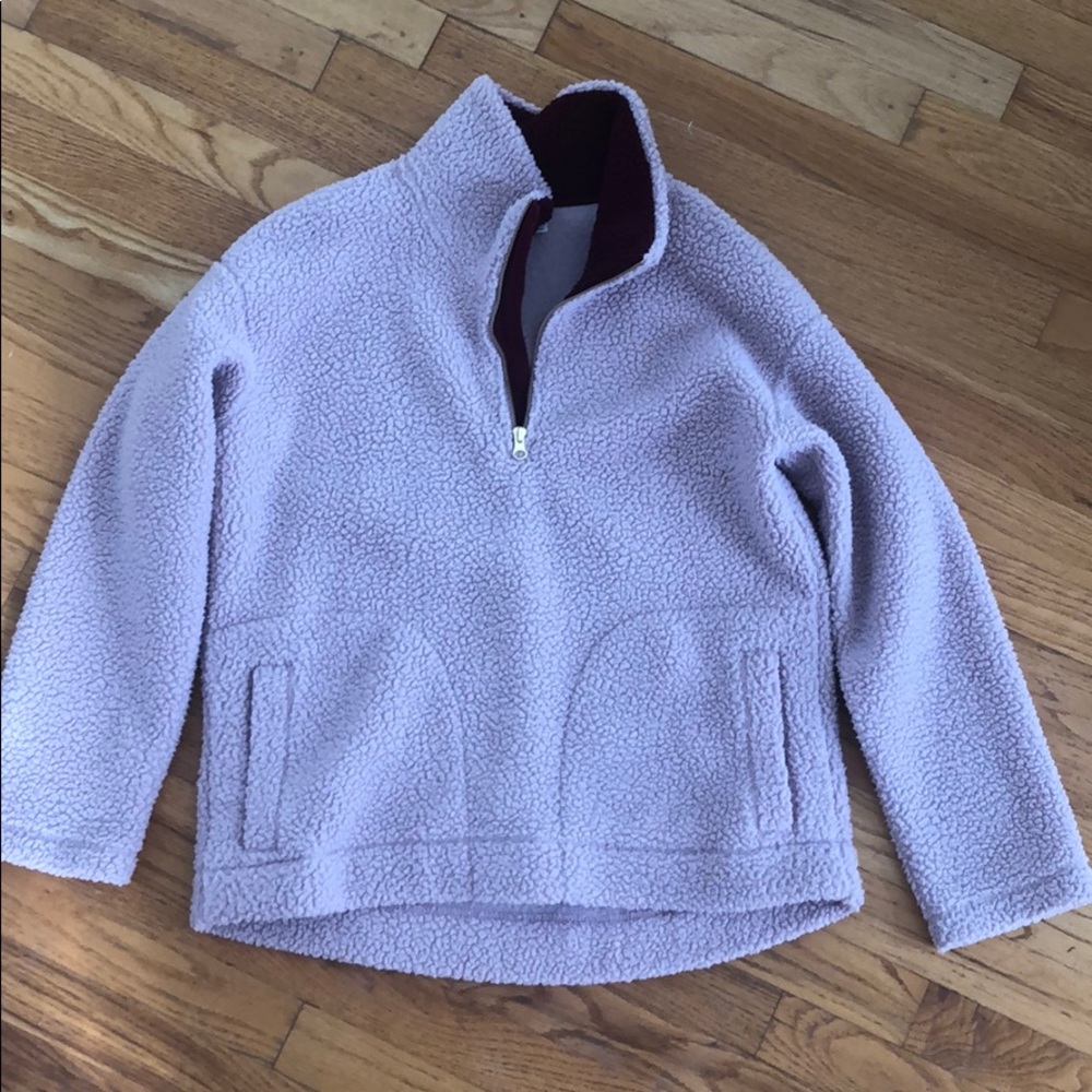 Blush pullover
